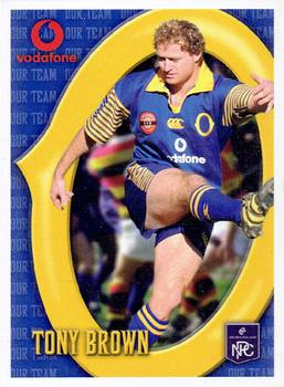 2003 Otago Rugby Football Union Our Team Collector Series #NNO Tony Brown Front